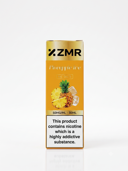 ZMR Pineapple Ice Nic Salt E-Liquid 50mg 30ml | Premium Vape Juice