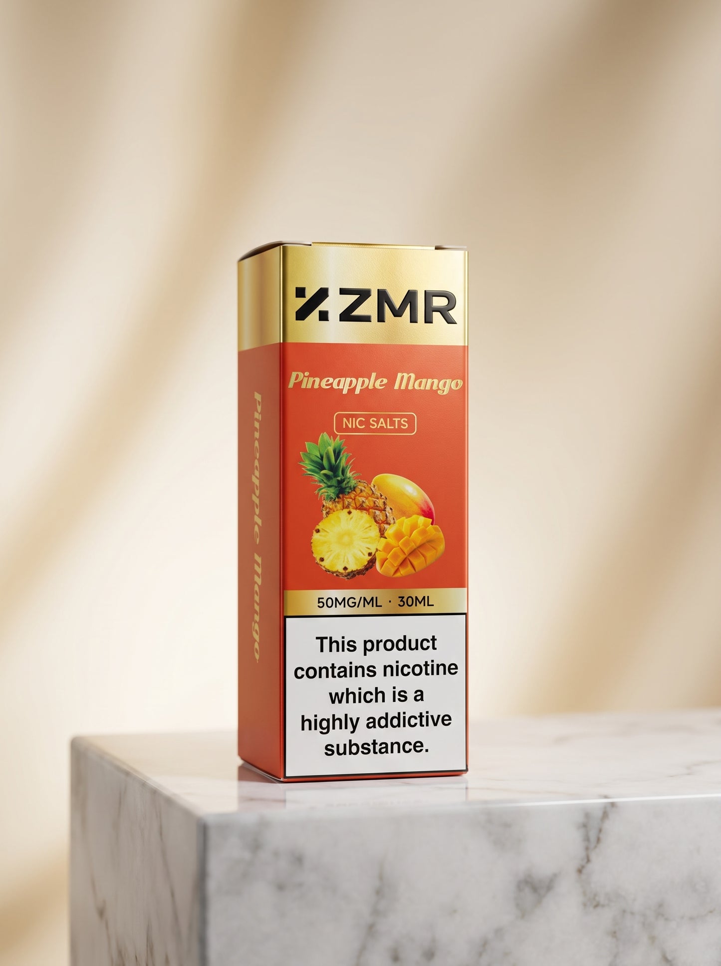 ZMR Pineapple mango Nic Salt E-Liquid 50mg 30ml | Premium Vape Juice