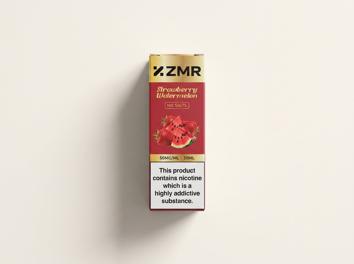 ZMR Strawberry Watermelon Nic Salt E-Liquid 50mg 30ml | Premium Vape Juice