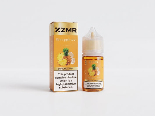 ZMR Pineapple Ice Nic Salt E-Liquid 50mg 30ml | Premium Vape Juice